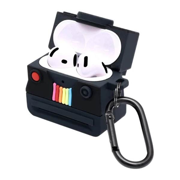 Apple AirPods 4 - Shockproof Camera Armor Case - Black Apple AirPods 4 - Shockproof Camera Armor Case - Black