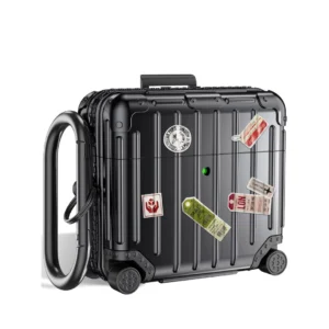 Apple AirPods 4 - Shockproof Suitcase Armor Case - Black Apple AirPods 4 - Shockproof Suitcase Armor Case - Black