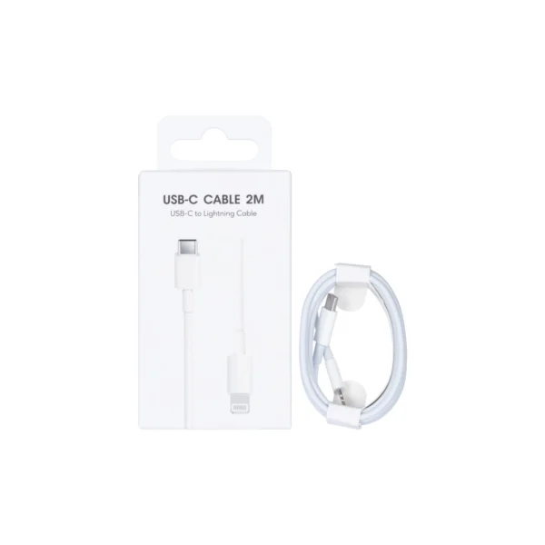 1231252.webp For Apple Cable USB-C to Lightning 2m Retail Box