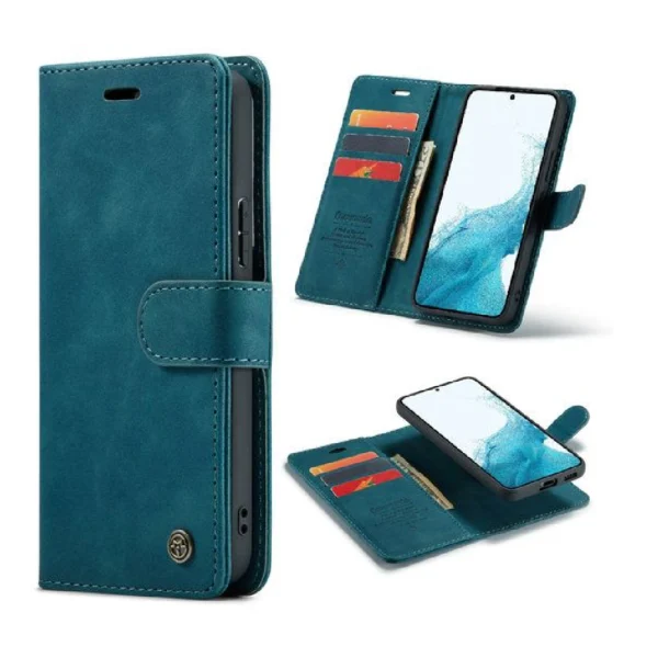 Casemania 2-in-1 Magnetic Case - Samsung S22 - Green