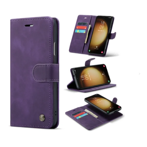Casemania 2-in-1 Magnetic Case - Samsung S22 - Purple