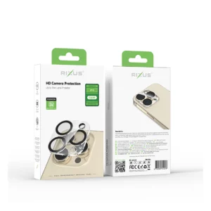 Rixus Clear HD For iPhone 14,  Camera Tempered Glass