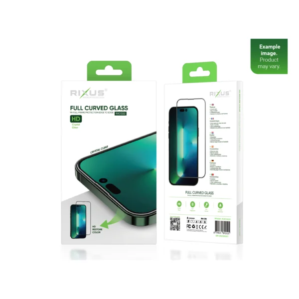 Rixus Clear HD Full Curved Edge Tempered Glass For iPhone X, XS, 11 Pro Rixus Clear HD Full Curved Edge Tempered Glass For iPhone X, XS, 11 Pro