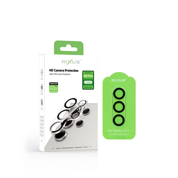 Rixus For Samsung Galaxy S25 Plus S926B Privacy Ultra Thin Tempered Glass Rixus Clear HD Camera Tempered Glass For Samsung Galaxy S24 FE