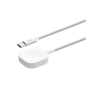 Rixus RXUC21AC Auto Disconnect USB-A To USB-C Cable White